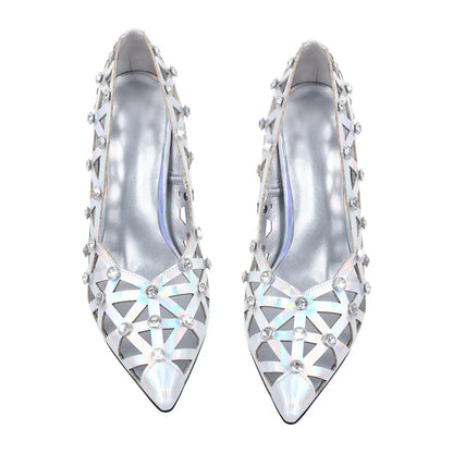 Scarpe Queen Thaxsa (Argento)