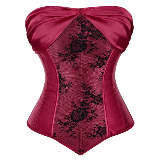 Corsetto Queen Romina (Borgogna)