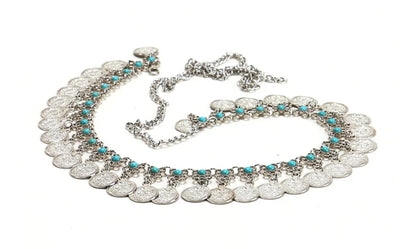 Cintura Queen Coins (Argento)