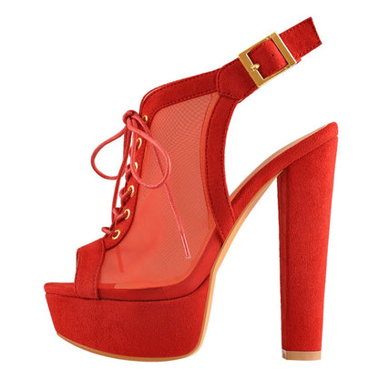 Sandali Queen Maisker (Rosso)