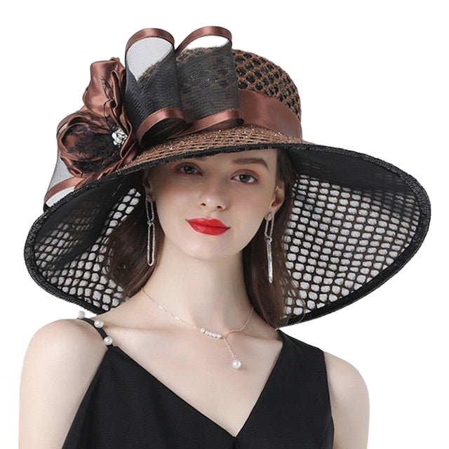 Cappello Queen Benhamina (Marrone)