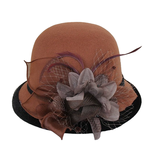 Cappello Queen Orchya (Marrone)