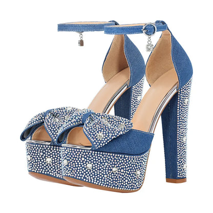 Sandali Queen Sylvania (Blu)