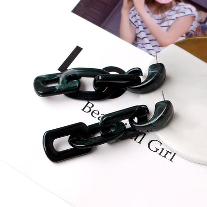 Orecchini a buco Queen Chainthy (3 colori)