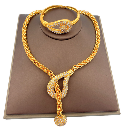 Set di gioielli Queen Lathiga