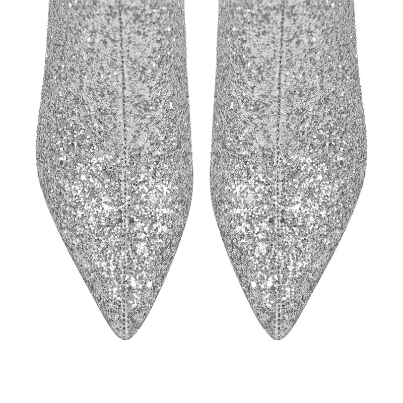 Stivali Queen Purppur (Argento)