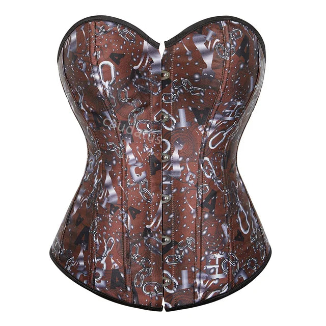 Corsetto Queen Penny (Marrone)