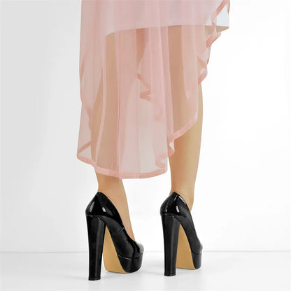 Scarpe Queen Quina (Nero e rosso)
