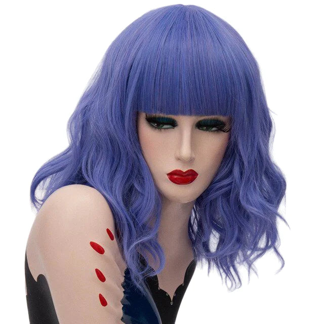 Parrucca Queen Kumara (Blu)