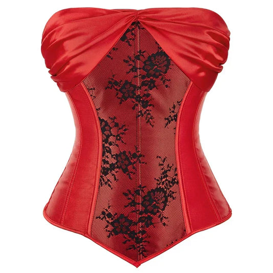 Corsetto Queen Romina (Rosso)