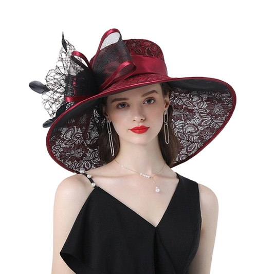 Cappello Queen Santha (Rossastro)