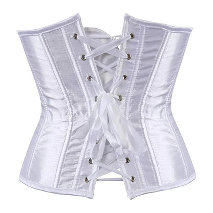 Corsetto Drag Satin (Bianco)