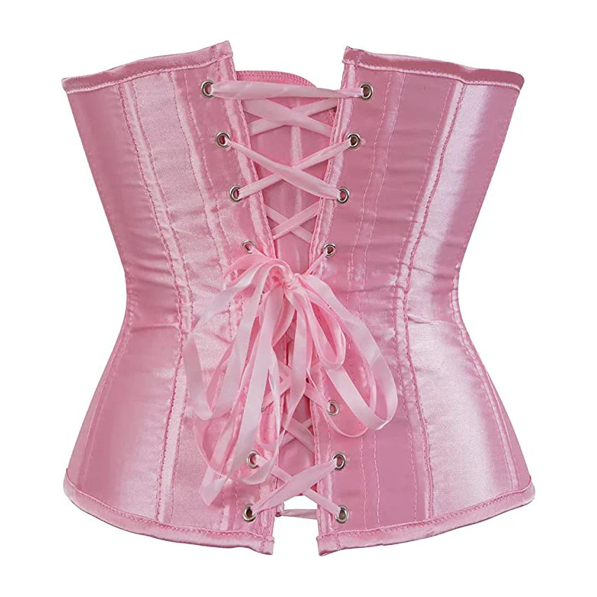 Corsetto Drag Satin (Rosa)