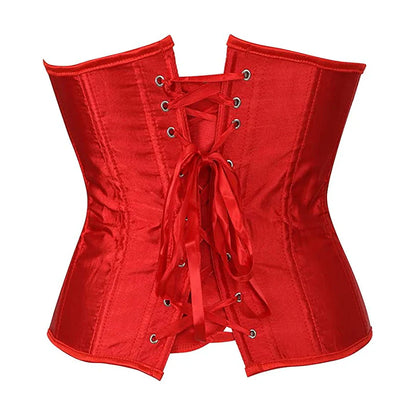 Corsetto Drag Satin (Rosso)