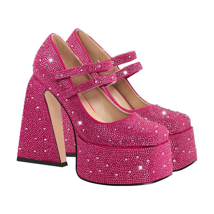 Scarpe Queen Rivars (Fucsia)