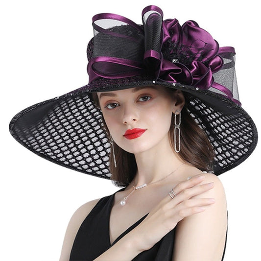 Cappello Queen Benhamina (Viola)