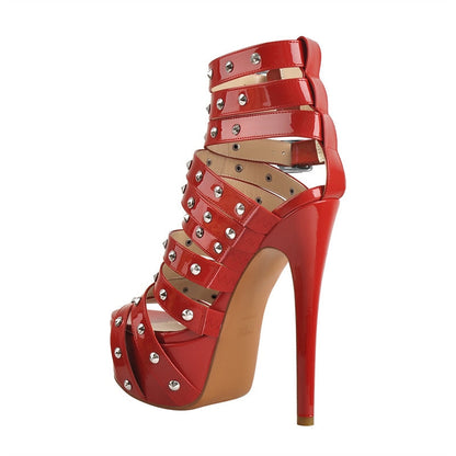 Sandali Queen Marchinna (Rosso)