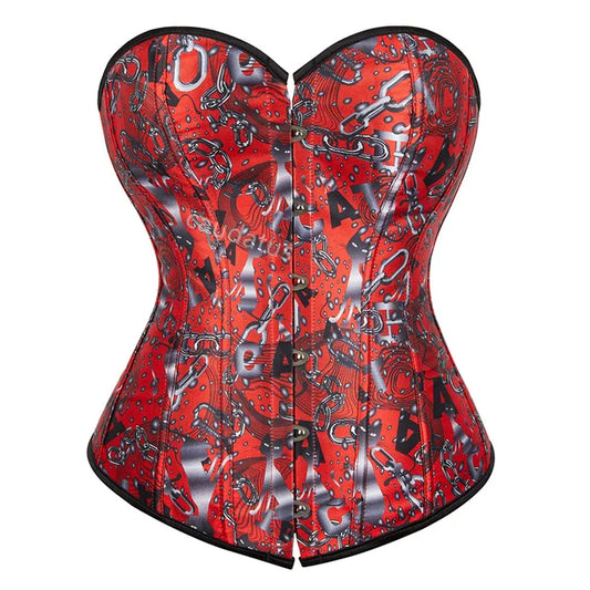 Corsetto Queen Penny (Rosso)