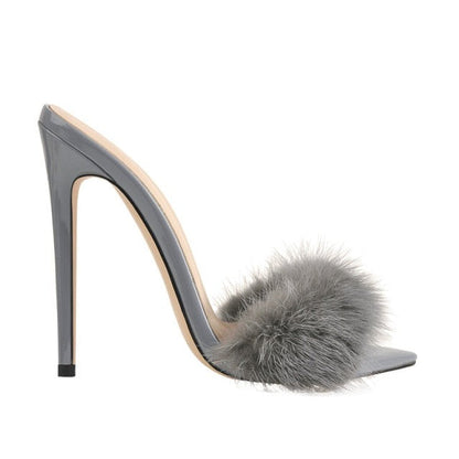Sandali Queen Spinazza (Grigio)