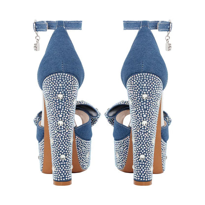 Sandali Queen Sylvania (Blu)