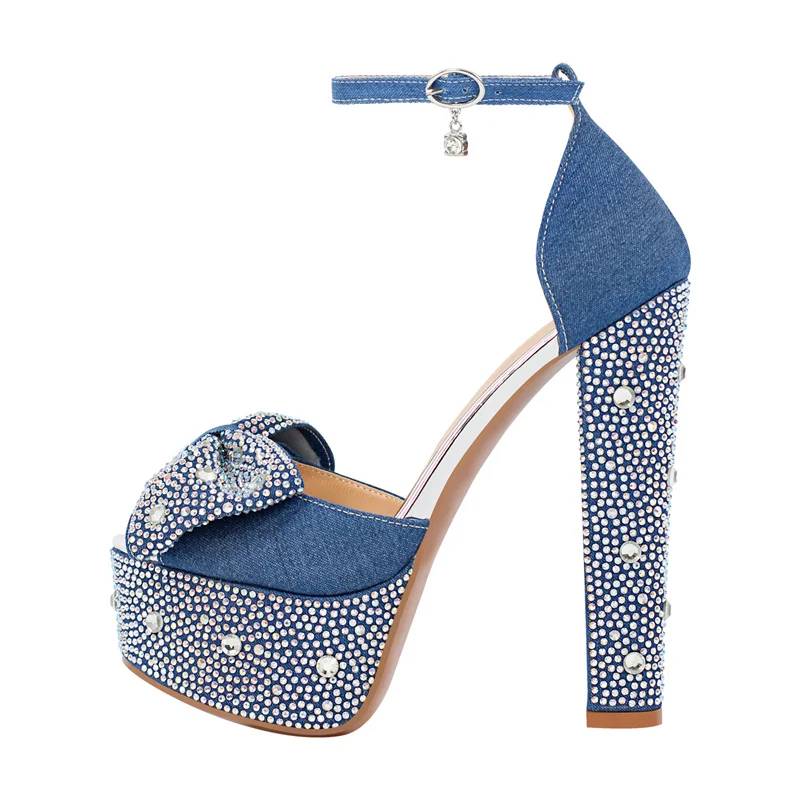 Sandali Queen Sylvania (Blu)