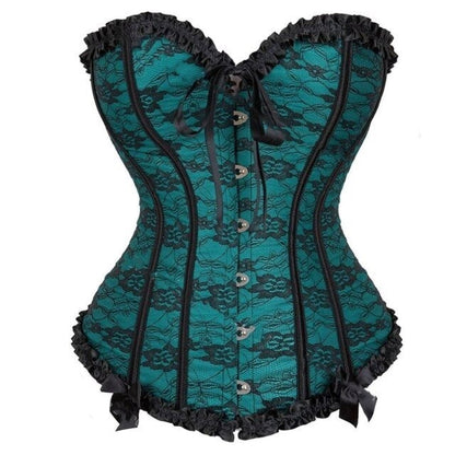 Corsetto Drag Hurricane (Verde scuro)