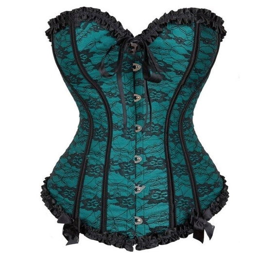 Corsetto Drag Hurricane (Verde scuro)