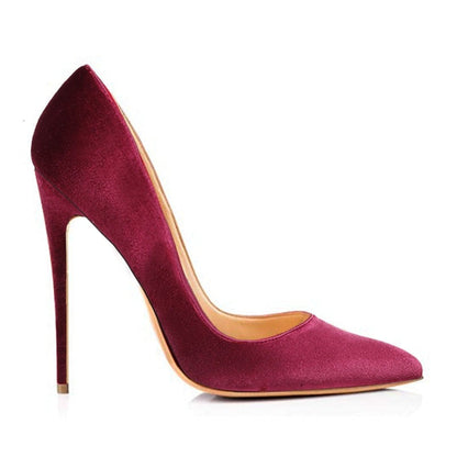 Scarpe Queen Manhiulla (Borgogna 10cm)