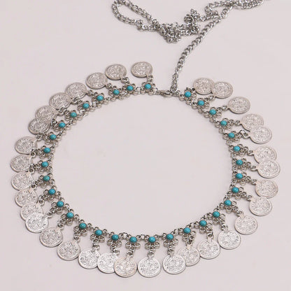 Cintura Queen Coins (Argento)