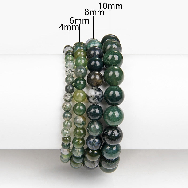 Bracciale Queen Agata striata (Marrone)