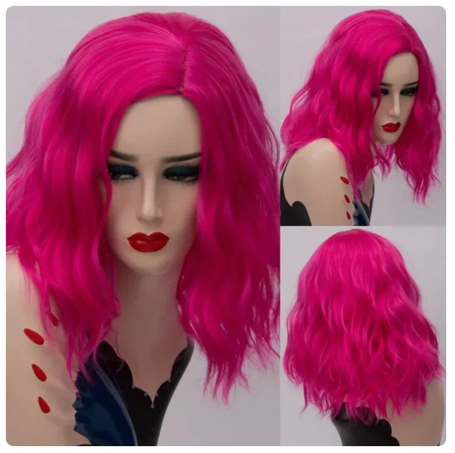 Parrucca Queen Sadness (Fucsia)