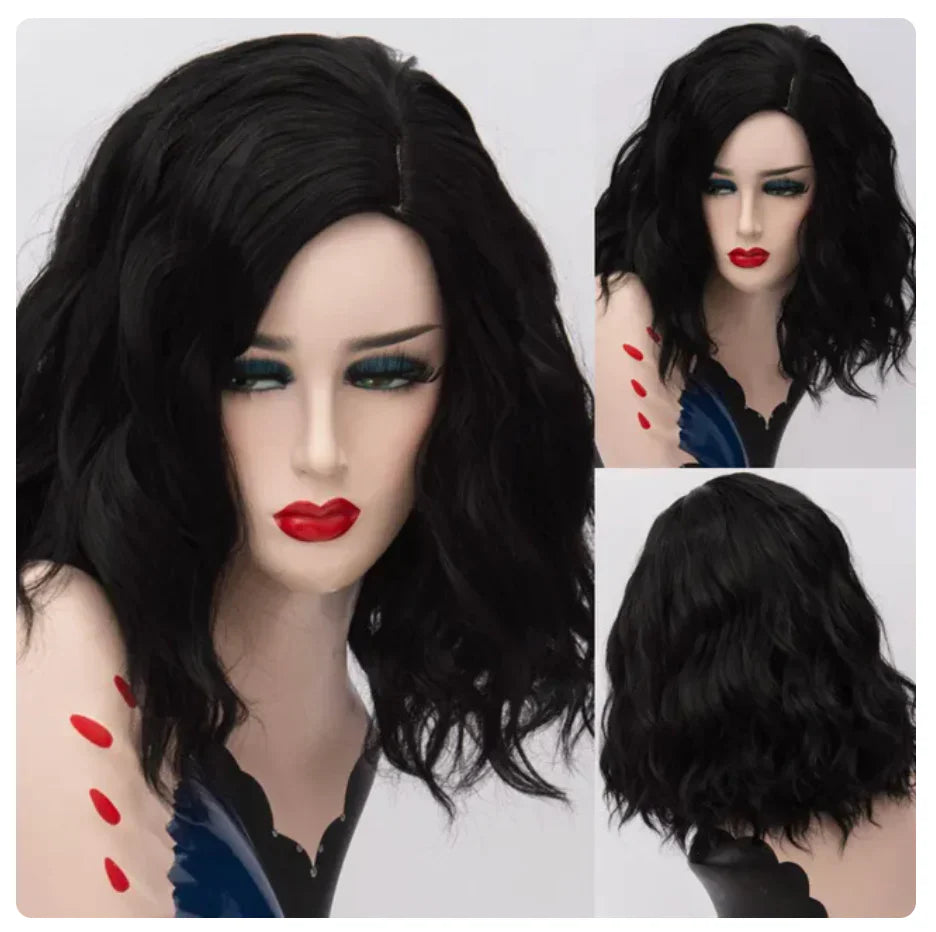 Parrucca Queen Sadness (Nera)