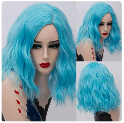 Parrucca Queen Sadness (Azzurra)