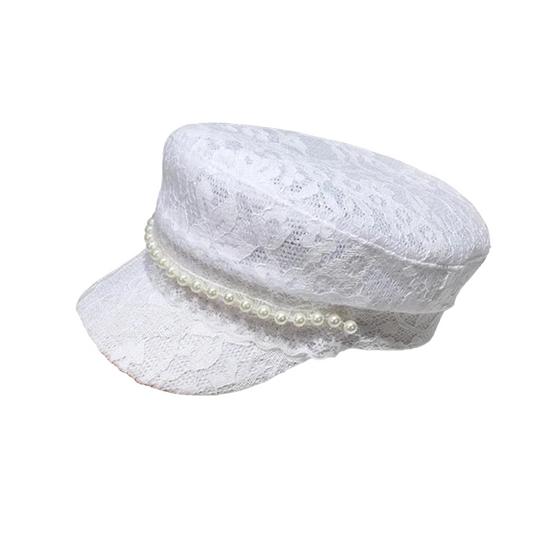 Berretto Drag Pearl (Bianco)