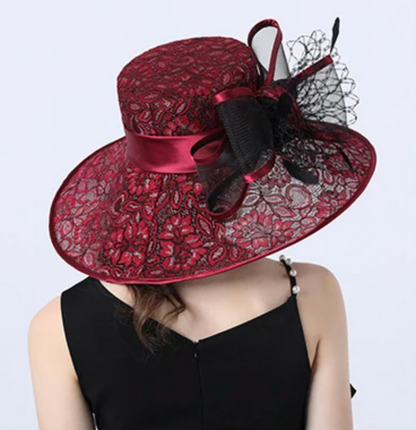 Cappello Queen Santha (Rossastro)