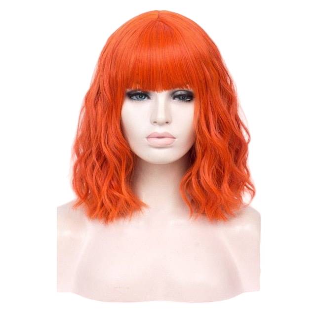 Parrucca Queen Cleo (Arancione)