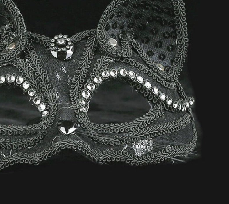 Maschera Queen Kitten (2 colori)