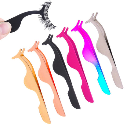 Pinzetta per ciglia finte (Multicolore)