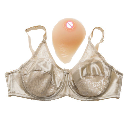 Tette 1000g con reggiseno (5 colori)