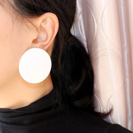 Orecchini a buco Queen Plate