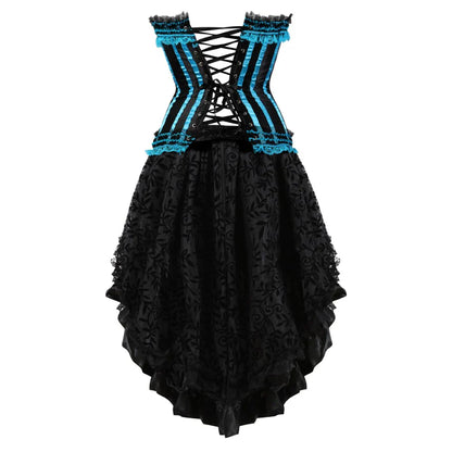 Abito a corsetto Drag Pumba (Azzurro)