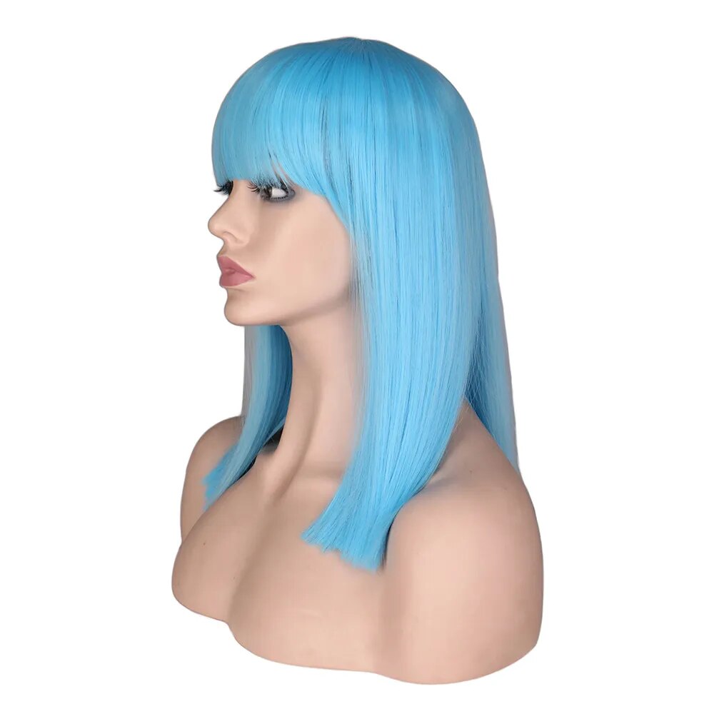 Parrucca Queen Pauline (Azzurra)