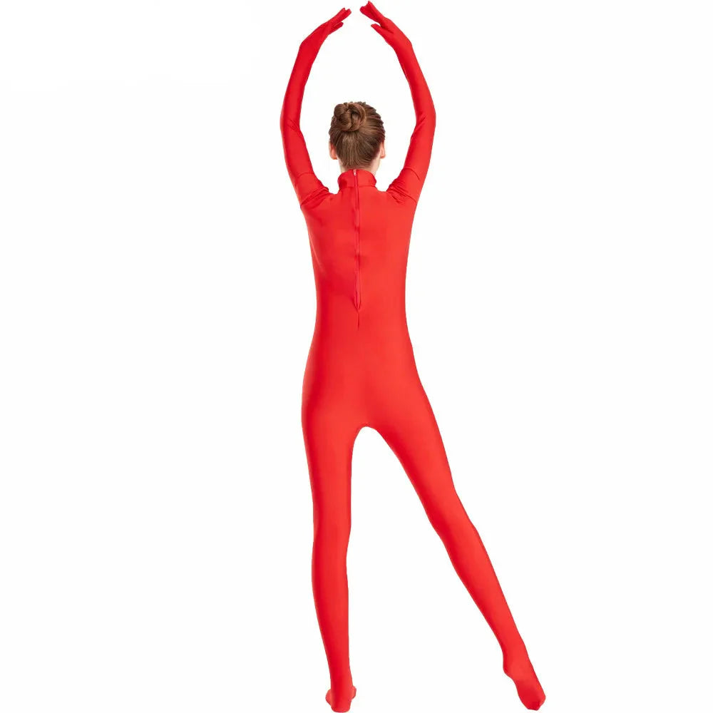Tuta zentai Queen Rania (Deep gray)