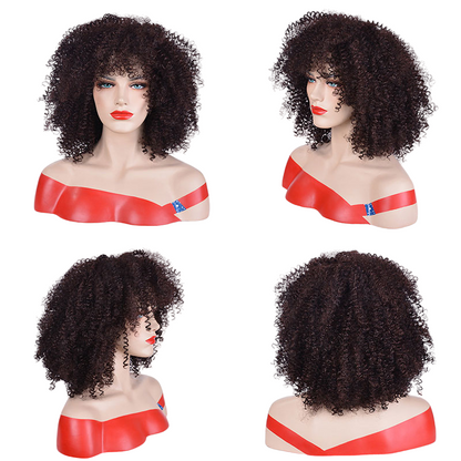 Parrucca Queen Vogue (Marrone scuro)