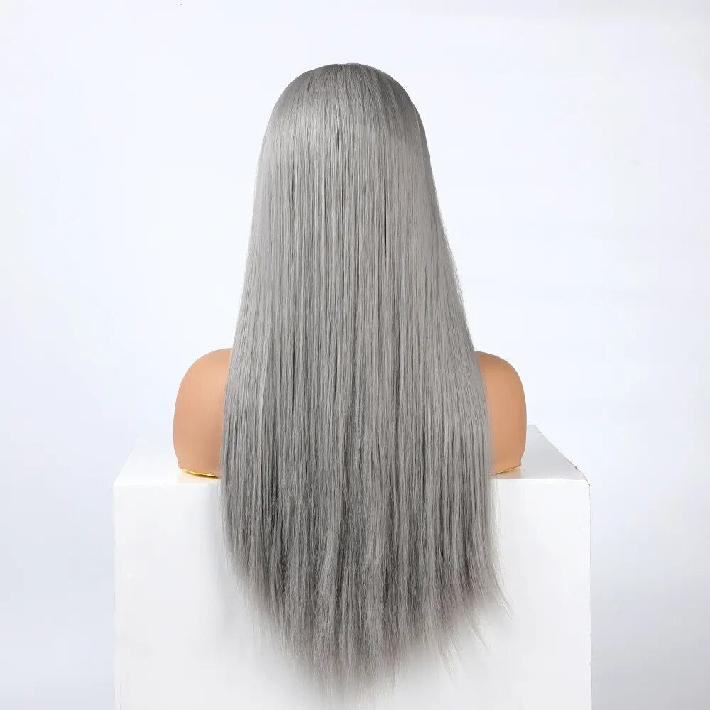 Parrucca Queen Wiebke (Grigio)