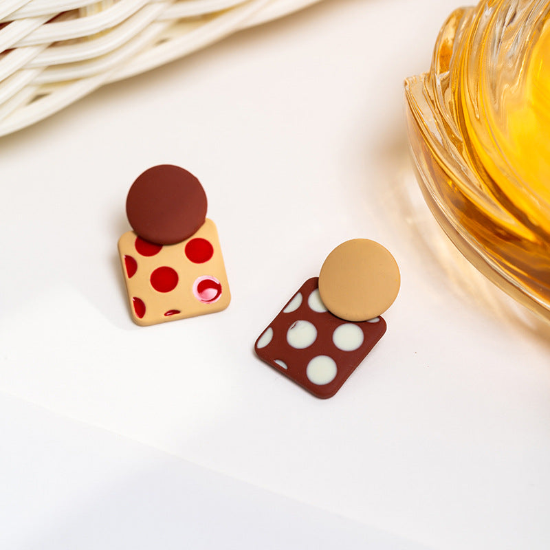 Orecchini a buco Queen Lucky (3 colori)