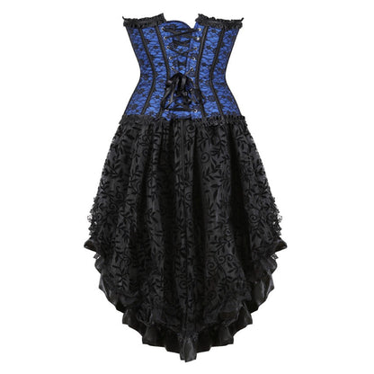 Abito a corsetto Drag Bratislava (Blu)