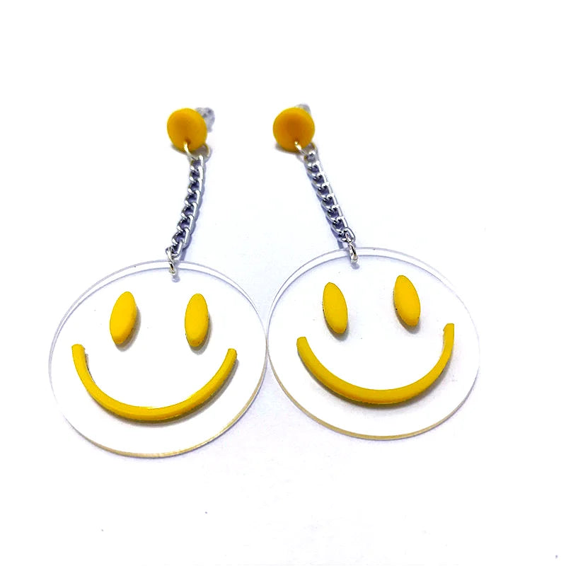 Orecchini a buco Queen Smiley
