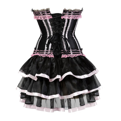 Abito a corsetto Drag Timon (Rosa)
