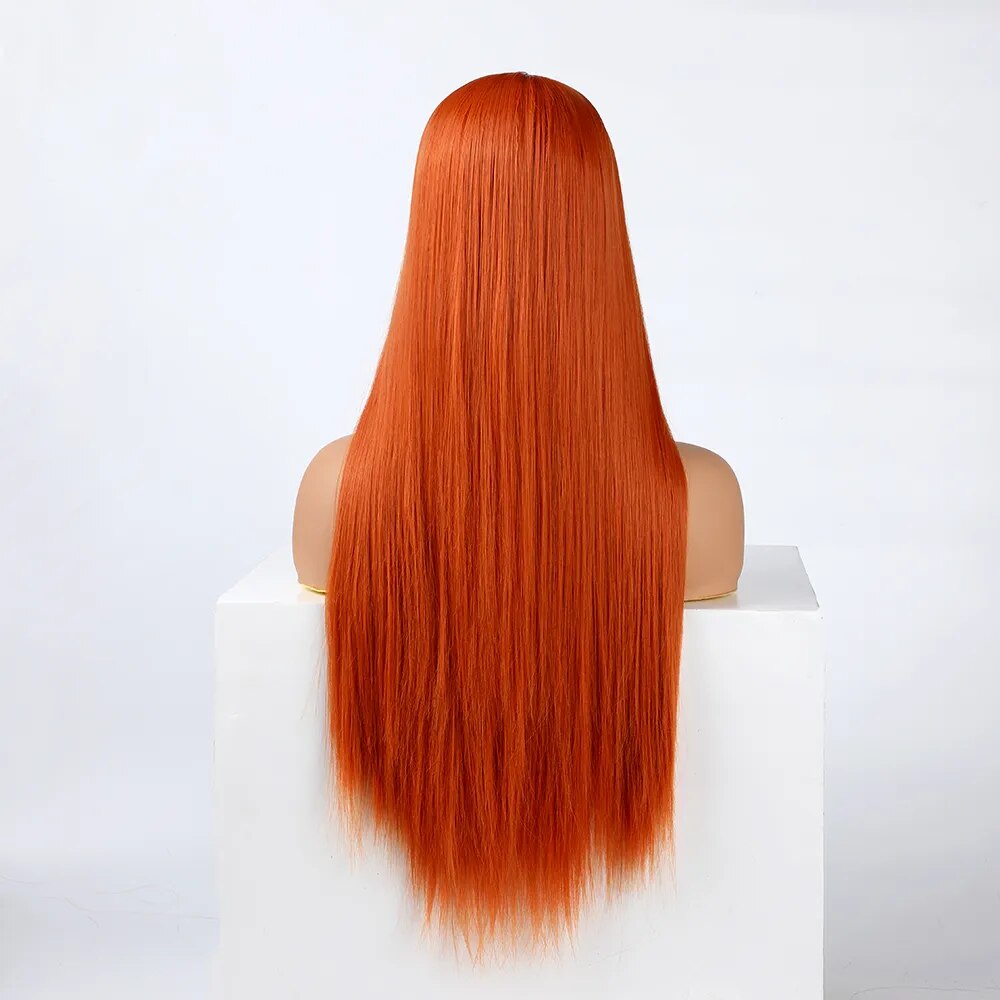 Parrucca Queen Wiebke (Arancione)